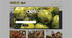Desktop Screenshot of delilahfinefoods.co.uk