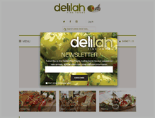 Tablet Screenshot of delilahfinefoods.co.uk